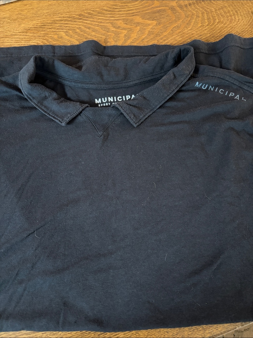 Men’s Municipal Black Polo Shirt size 3XL